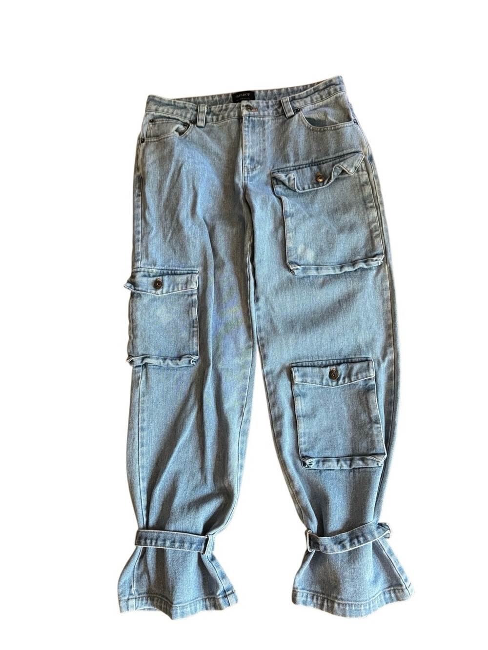 Bardot Women's Denim Cargo Pant Jeans Size 30
